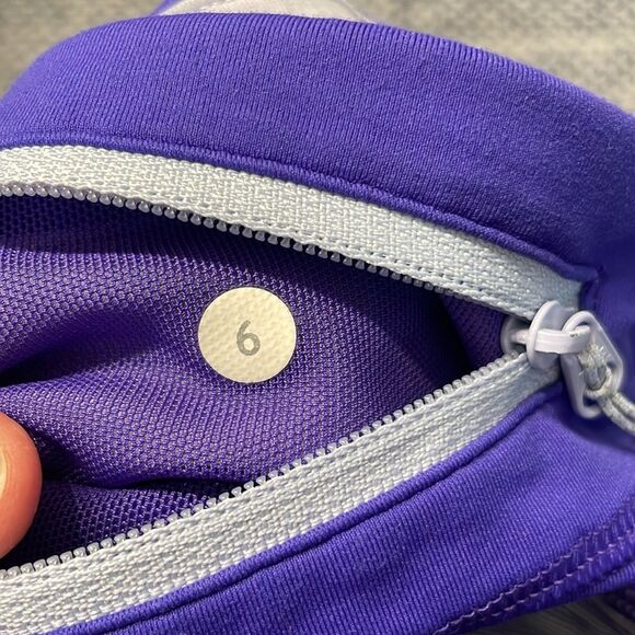 Lululemon Run: Inspire Crop II All Luxtreme in We Are From Space Brusied Berry 6 - Picture 7 of 8